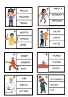 Vista previa - Hojas de trabajo - CONCIENCIA FONOLÓGICA_PROFESIONES - Portada