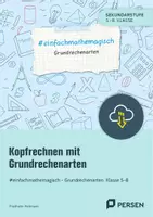 Vorschau - Stundenentwürfe - Kopfrechnen mit Grundrechenarten - Deckblatt