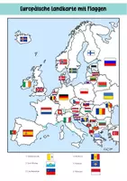 Vorschau - Arbeitsblätter - Europa: Flaggen - Seite 2