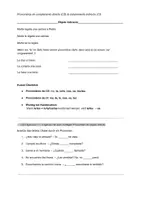 Vorschau - Arbeitsblätter - Gramática.Complementodirecto.indirecto - Seite 1