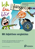 Vorschau - Stundenentwürfe - Mit Adjektiven vergleichen - sonderpädagogischer Förderbedarf - Deckblatt