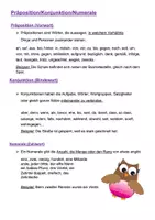 Vorschau - Merkblätter - Merktext zu Präposition, Konjunktion und Numerale| Unterrichtsmaterial | Deutsch | Merktext | Klasse 5-8 - Seite 2