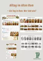 Vorschau - Arbeitsblätter - Alltag im Alten Rom – Ein Tag in Rom: Wer lebt wie? - Deckblatt