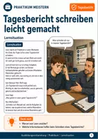 Vorschau - Arbeitsblätter - Tagesbericht schreiben leicht gemacht | Praktikum-Lernsituation mit Aufgaben & Differenzierung - Seite 1