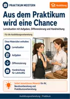 Vorschau - Stundenentwürfe - Praktikum meistern: 10 Lernsituationen für die Ausbildungsvorbereitung | Bundle - Seite 1