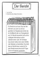 Vorschau - Arbeitsblätter - Wie schreibt man einen Bericht? (Arbeitsheft) - Seite 3