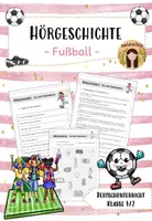 Vorschau - Arbeitsblätter - Hörgeschichte: Fußball Weltmeisterschaft (Hörverstehen Klasse 1/2) - Deckblatt