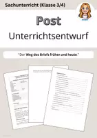 Vorschau - Stundenentwürfe - Materialpaket Unterrichtsentwürfe Sachunterricht - Seite 1