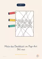 Vorschau - Mal- und Bastelvorlagen - Das Papa-Interview - Vatertagsgeschenk - Seite 3