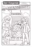 Vorschau - Arbeitsblätter - Der fliegende Klassenscooter: Arbeitsblätter | Lesetagebuch "Welttag des Buches 2026" - Seite 2
