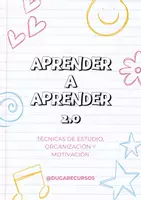 Vista previa - Hojas de trabajo - CUADERNILLO APRENDER A APRENDER 2.0 - Portada