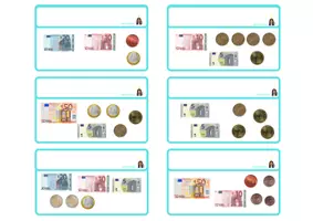 Vista previa - Hojas de trabajo - Dinero, ¿Cuánto dinero hay? - página 3