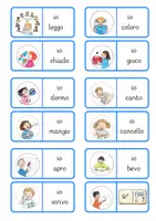 Vorschau - Arbeitsblätter - Che cosa fai? Le azioni dei bambini da imparare giocando - Seite 2