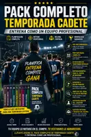 Vista previa - Unidades / Secuencias / Situaciones de Aprendizaje - PACK COMPLETO TEMPORADA CADETE - Portada