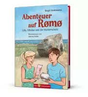 Vorschau - Arbeitsblätter - Unterrichtsmaterialien zu Kinderbuch "Abenteuer auf Rømø - Lilly, Nikolas und der Bunkerschatz" - Deckblatt