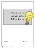 Vorschau - Unterrichtsreihen - Schriftliche Multiplikation - Selbstständig erarbeiten und üben - Seite 1