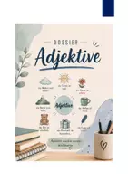 Vorschau - Arbeitsblätter - Adjektive - Deckblatt