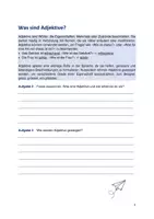 Vorschau - Arbeitsblätter - Adjektive - Seite 2