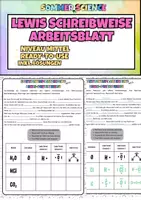 Vorschau - Arbeitsblätter - Lewis Schreibweise Arbeitsblatt Klasse 8–10 – Valenzelektronen Übungen & Aufgaben | einfach erklärt & sofort einsetzbar (Teil 3) - Deckblatt