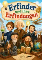 Vorschau - Poster - Lernkarte – Erfinder und ihre Erfindungen – Sachunterricht – Technik und Erfindungen 3. Klasse - Seite 1