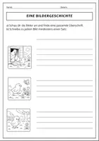 Vorschau - Arbeitsblätter - Bildergeschichten Klasse 3 Frühling - Seite 3