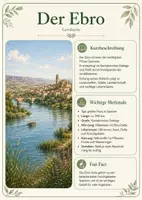 Vorschau - Poster - Lernkarte – Flüsse Europas – Geografie – Gewässer und Landschaften 7. Klasse - Seite 3