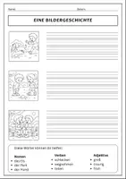 Vorschau - Arbeitsblätter - Bildergeschichten Materialpaket Klasse 3 4 - Seite 2