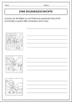 Vorschau - Arbeitsblätter - Bildergeschichten Materialpaket Klasse 3 4 - Seite 3