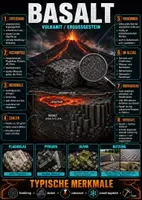 Vorschau - Poster - Lernkarte – Gesteinstypen – Geografie – Gesteine und Erdaufbau 7. Klasse - Seite 2