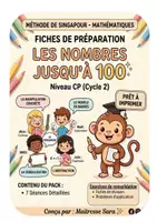Aperçu - Préparation de séance / Séance complète - Les nombres jusqu’à 100 - Page de couverture