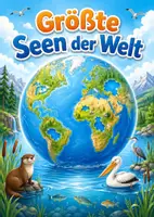 Vorschau - Poster - Lernkarte – Größte Seen der Welt – Sachunterricht – Erde und Wasser 3. Klasse - Seite 1