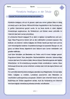 Vorschau - Stundenentwürfe - Künstliche Intelligenz in der Schule 90 Min. Einheit - Seite 1