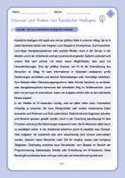Vorschau - Stundenentwürfe - Chancen & Risiken von Künstlicher Intelligenz - 90 Min. Einheit - Seite 1