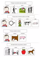 Aperçu - Inclusion - T'choupi à la ferme - Livre Adapté - Page 1