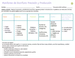 Vista previa - Fichas informativas / Documentos de lectura - Formato Monitoreo Escritura - página 3