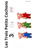 Aperçu - Inclusion - Les Trois Petits Cochons - Livret Histoire Adapté - Page 1