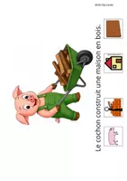 Aperçu - Inclusion - Les Trois Petits Cochons - Livret Histoire Adapté - Page 3
