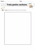 Aperçu - Préparation de séquence / Séquence complète - Exploitation maternelle - 3 Petits Cochons -Niveau 3 - Page 1