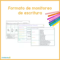 Vista previa - Fichas informativas / Documentos de lectura - Formato Monitoreo Escritura - Portada