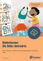 Vorschau - Stundenentwürfe - Bodenturnen: Die Rolle rückwärts - Mit Vorübungen, Differenzierungsmöglichkeiten und Praxistipps - Deckblatt