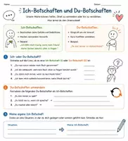 Vorschau - Stundenentwürfe - Ich-Botschaften: Info-, Arbeitsblatt, Fantasiereise, Mandala und Stundenentwurf - Seite 2