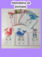 Vista previa - Tarjetas / Manipulativos - Abecederario grande de animales! - Portada