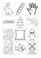 Aperçu - Feuilles d'exercices - Pack son IN - Memory + fiche de phonologie GS/CP - Page 1