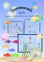 Vorschau - Arbeitsblätter - Unterwasserwelt Spiele Zahlen und Größen - Deckblatt