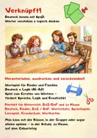 Vorschau - Spiele - Verknüpft! Wortspiel: Wörter verstehen & logisch denken - Deckblatt