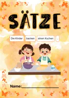Vorschau - Unterrichtsreihen - Sätze verstehen und bilden - Deckblatt