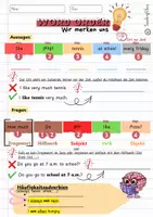 Vorschau - Arbeitsblätter - WORD ORDER (Satzstellung Englisch) - Merkblatt + AB - Seite 2