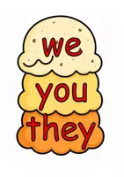 Προεπισκόπηση - Διαδραστικό υλικό - Ice Cream - Verb “To Be” Matching Activity - Σελίδα 2