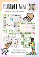 Vorschau - Stationenlernen - Fußball-WM 2026 - Freiarbeit für die 1. Klasse - Deckblatt