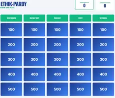 Vorschau - Spiele - Ethik-Pardy - Ethik und Werte - Seite 1